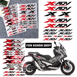 สติกเกอร์สะท้อนแสง ลายโลโก้ X-ADV สําหรับติดตกแต่งถังน้ํามันรถจักรยานยนต์ สกูตเตอร์ Honda Xadv X-ADV Xadv 750 350