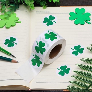 Ma สติกเกอร์ฉลาก Shamrock Clover 1 นิ้ว สําหรับติดตกแต่ง 500 ชิ้น