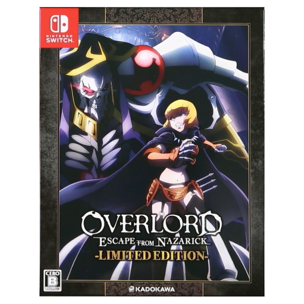 (พร้อมส่ง)Nintendo Switch : Overlord: Escape from Nazarick - Limited Edition (JP)(Z2)(มือ1)