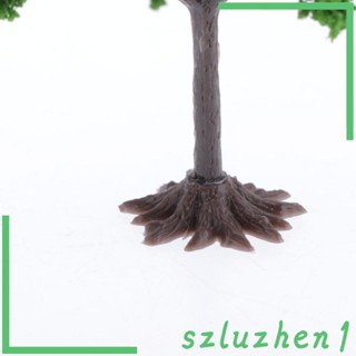 [Szluzhen1] โมเดลต้นไม้ 10 ซม. 3.94 นิ้ว พร้อมขาตั้ง สําหรับสถาปัตยกรรม 3 ชิ้น