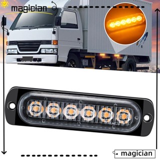 Mag ไฟสัญญาณเลี้ยว LED DC 12V กันน้ํา ทนทาน อุปกรณ์เสริม สําหรับรถบรรทุก