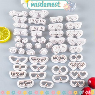 WISDOMEST ชุดแม่พิมพ์ตัดคุกกี้ รูปการ์ตูนซาลาเปาน่ารัก สําหรับทําอาหาร DIY