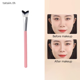 Tatain Nose Shadow Brush Angled Contour แปรงแต่งหน้า Eye Nose Silhouette อายแชโดว์เครื่องสําอางผสมคอนซีลเลอร์แปรงแต่งหน้าเครื่องมือ TH