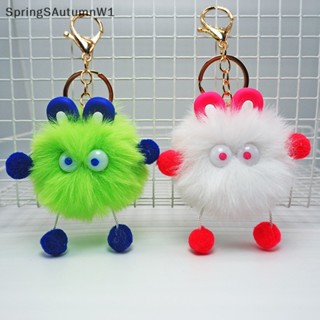 [SpringSAutumnW] พวงกุญแจ จี้ขนมิงค์น่ารัก สําหรับห้อยกระเป๋าเป้สะพายหลัง กระเป๋านักเรียน
