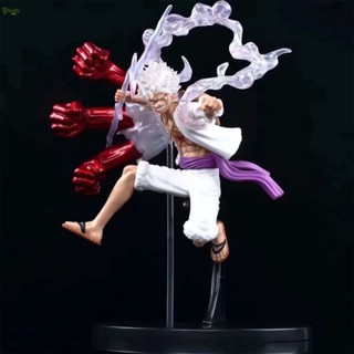 ฟิกเกอร์ PVC รูปการ์ตูนอนิเมะวันพีช MonkeyDLuffy Gear 5 Luffy (NikaFruit Awakening VS Kaidou Ver.) 21 ซม.