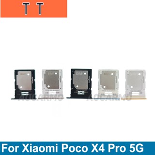  ช่องใส่ซิมการ์ด แบบเปลี่ยน สําหรับ Xiaomi POCO X4 Pro 5G 1 ชิ้น