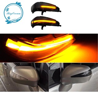 ไฟสัญญาณกระจกมองหลัง LED สีเหลือง สําหรับ Honda Civic MK8 2006-2011 Parts 34300SMGE01