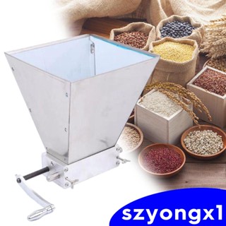 [Szyongx1] เครื่องบดเมล็ดธัญพืช พร้อมด้ามจับโลหะ สําหรับชงมอลต์