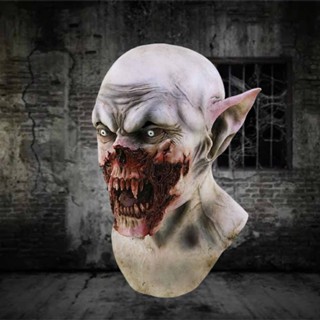 Adult Vampire Head Mask Halloween Scary Horror Costume Head To Neck Mask