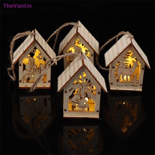 Thevantin Merry Christmas ไฟ LED บ้าน เรืองแสง กระท่อม ตกแต่งคริสต์มาส สินค้าที่ดี