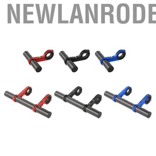 Newlanrode Handlebar Extension Clamp   Lightweight Aluminum Alloy Bike  Bar for Phone Mount Headlight