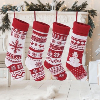 ⭐NEW ⭐Brand New Stocking Christmas Hanging Home Kids Knitted Fabric New Year