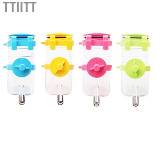 Ttiitt Dog Water Dispenser Hanging Automatic Pet Drinking Bottle for Small Medium Dogs and Cats