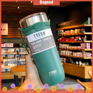 ♪Bagood♪พร้อมส่ง - แก้วกาแฟ มีฉนวนกันความร้อน แบบพกพา ขนาด 550 มล. 710 มล. สําหรับกลางแจ้ง