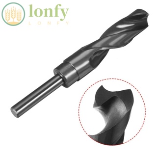 Lonfy ดอกสว่านเหล็ก ความเร็วสูง 157*22 มม. ก้านตรง 118 องศา แกนตรง ทองแดง 1/2 นิ้ว ลดการกัดกร่อน