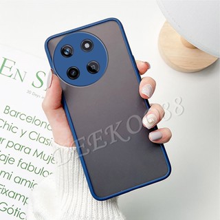 พร้อมส่ง เคสโทรศัพท์มือถือ PC ผิวด้าน ป้องกันกล้อง สําหรับ Realme 11 5G 4G NFC Pro Plus Pro+ C51 2023 REALMEC51 Realme11