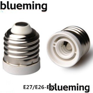 Blueming2 อะแดปเตอร์ซ็อกเก็ตหลอดไฟ E27 เป็น E12 พลาสติก ทนความร้อน สีขาว