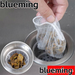 Blueming2 ถุงกรองอ่างล้างจาน แบบใช้แล้วทิ้ง ป้องกันการอุดตัน 30 100 ชิ้น