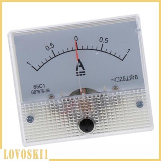 [Lovoski1] ใหม่ แผงแอมป์มิเตอร์ อะนาล็อก DC 85C1 0-1A คุณภาพสูง