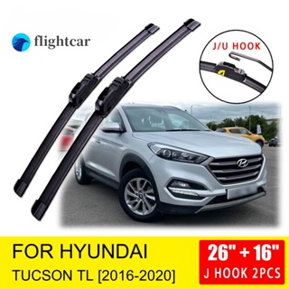 Flightcar ใบปัดน้ําฝนด้านหน้า อุปกรณ์เสริม สําหรับ Hyundai Tucson 2016 2017 2018 2019 2020