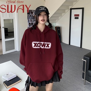 SWAY เสื้อกันหนาว เสื้อฮู้ด INS ดูสวยงาม fashionable Korean WWY239063637Z230911