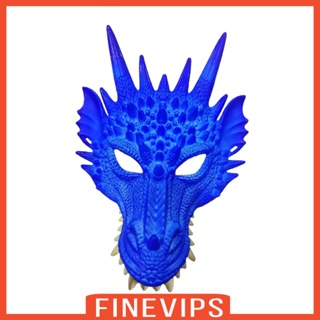 [Finevips] หน้ากากคอสเพลย์มังกร 3D สําหรับปาร์ตี้ฮาโลวีน