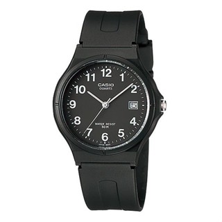 CASIO นาฬิกาข้อมือ CASIO รุ่น MW-59-1BVDF วัสดุเรซิ่น สีดำ