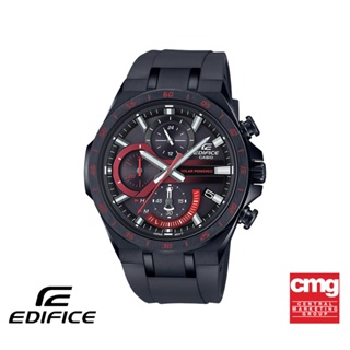 CASIO นาฬิกาข้อมือ UNISEX ANALOG EDIFICE รุ่น EQS-920PB-1AVUDF BLACK นาฬิกา นาฬิกาข้อมือ นาฬิกากันน้ำ สายเรซิ่น