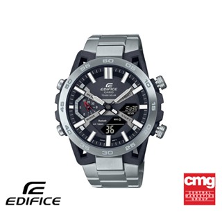 CASIO นาฬิกาข้อมือผู้ชาย EDIFICE รุ่น ECB-2000D-1ADF วัสดุสเตนเลสสตีล สีดำ