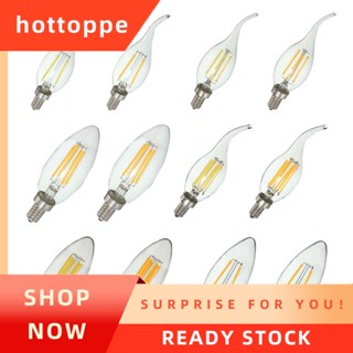 【hottoppe】หลอดไฟ E12 COB Edison หรี่แสงได้