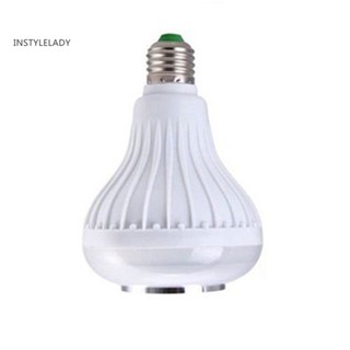 Instylelady หลอดไฟ LED E27 บลูทูธไร้สาย พร้อมรีโมตคอนโทรล