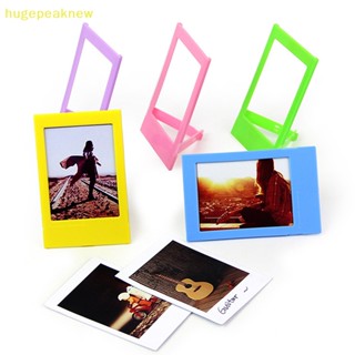 Hugepeaknew กรอบรูป 3 นิ้ว หลากสี สําหรับตู้เย็น Fujifilm Instax Mini DIY 5 ชิ้น