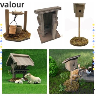 Valour โมเดลบ้านตุ๊กตาไม้จิ๋ว สเกล 1/12 สําหรับตกแต่งบ้านตุ๊กตา