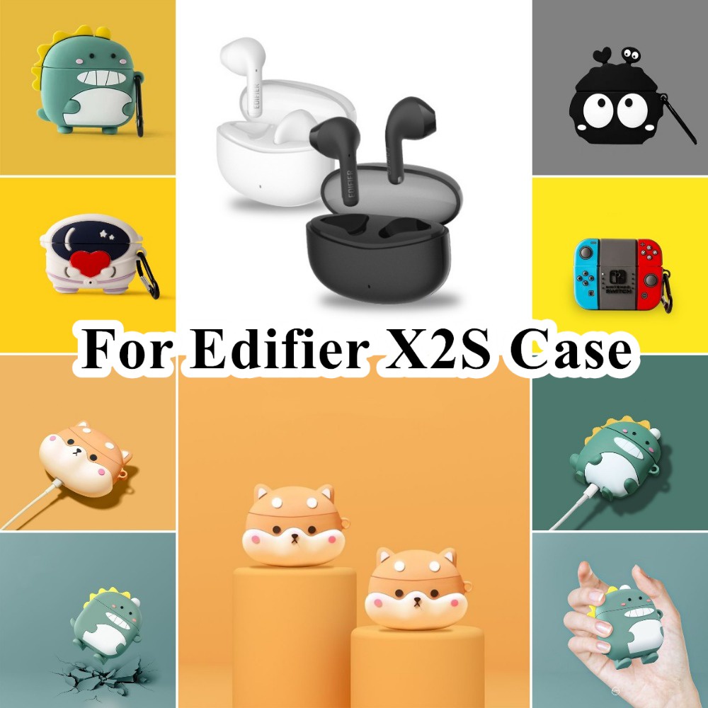 【ลดราคา】เคสหูฟัง แบบนิ่ม กันกระแทก ลายการ์ตูน สําหรับ Edifier X2S Edifier X2S