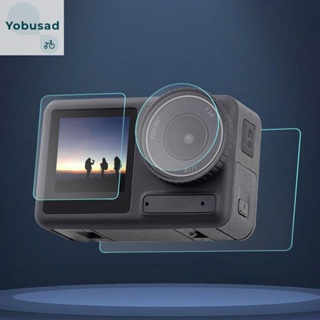 [Yobusad.th] ฝาครอบเลนส์กล้อง ป้องกันรอยขีดข่วน อุปกรณ์เสริม สําหรับ DJI Action 4