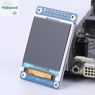 [Yobusad.th] โมดูลหน้าจอแสดงผลสี LCD 1.44 นิ้ว SPI อินเตอร์เฟซ ST7735 3-5.5V 8 Pin สําหรับ Arduino