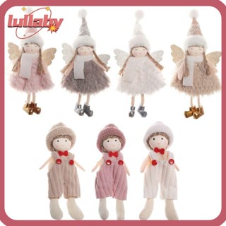 Lullaby จี้ตุ๊กตานางฟ้า สโนว์แมน สําหรับแขวนตกแต่งต้นคริสต์มาส