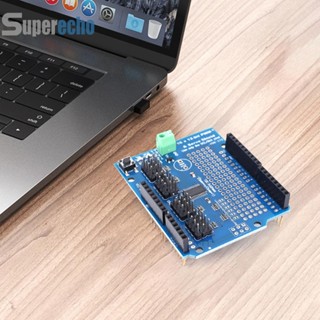 เซอร์โวไดร์เวอร์อินเตอร์เฟส 16 ช่อง 12-bit PWM I2C สําหรับ Arduino [superecho.th]