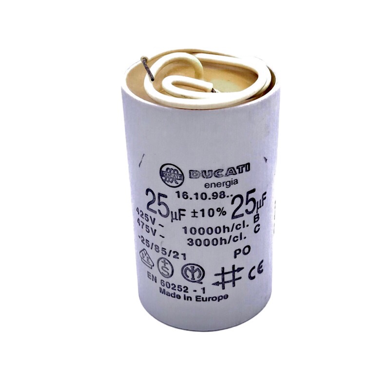 CAPACITOR CAP 25UF/425/470V.AC แคปสตาร์ แคปรันมอเตอร์ คาปาซิเตอร์ปั้มน้ำ