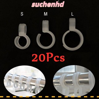 Suchenhd 20 ชิ้น กันลม ตะขอกลม แขวนหัวเข็มขัด กันลื่น ตะขอแขวน กันลื่น