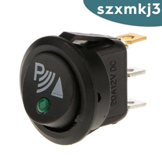 [Szxmkj3] แผงสวิตช์เซนเซอร์จอดรถยนต์ ด้านหน้า และด้านหลัง Pin Rocker 12v DC