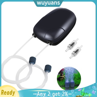 Wuyuans เครื่องปั๊มออกซิเจน ประสิทธิภาพสูง เงียบพิเศษ 220v 3w 5w