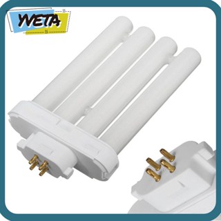 Yveta หลอดไฟ LED สีขาว 4-Pin หลอดไฟในร่ม ประหยัดพลังงาน