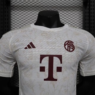 2324 Bayern 2away เสื้อเชิ้ตแขนสั้น ลายฟุตบอล คุณภาพสูง