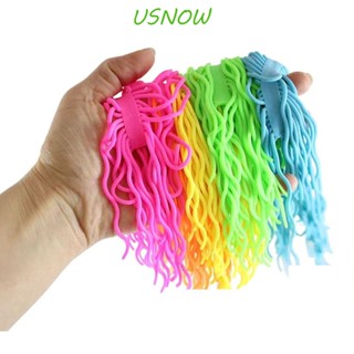 Usnow ของเล่นเชือกดึงกลูเตน ก๋วยเตี๋ยวจําลอง ของขวัญ สําหรับเด็ก