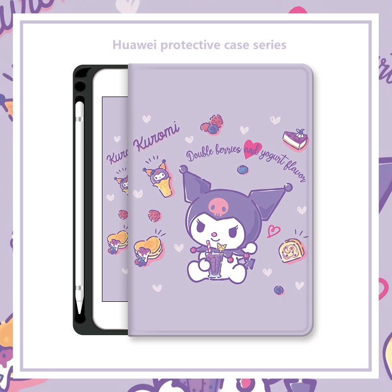 เคสแท็บเล็ตหนัง PU ฝาพับ ลายการ์ตูนน่ารัก สําหรับ Huawei MatePad 11.5 นิ้ว 2023 Air 11.5 11 SE 10.1 