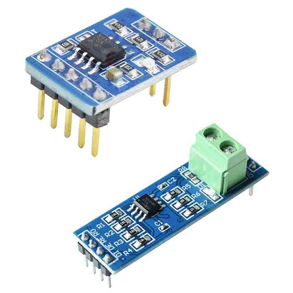 MAX485 โมดูล RS-485 TTL ถึง RS485 MAX485CSA โมดูลแปลงสําหรับ Arduino