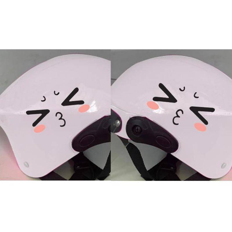 สติกเกอร์กระจกมองหลังไฟฟ้า ลายการ์ตูนน่ารัก สําหรับตกแต่งหมวกกันน็อค ราคา ถูกที่สุด ดีลบีเคเค แกลเลอรีภาพที่ 7