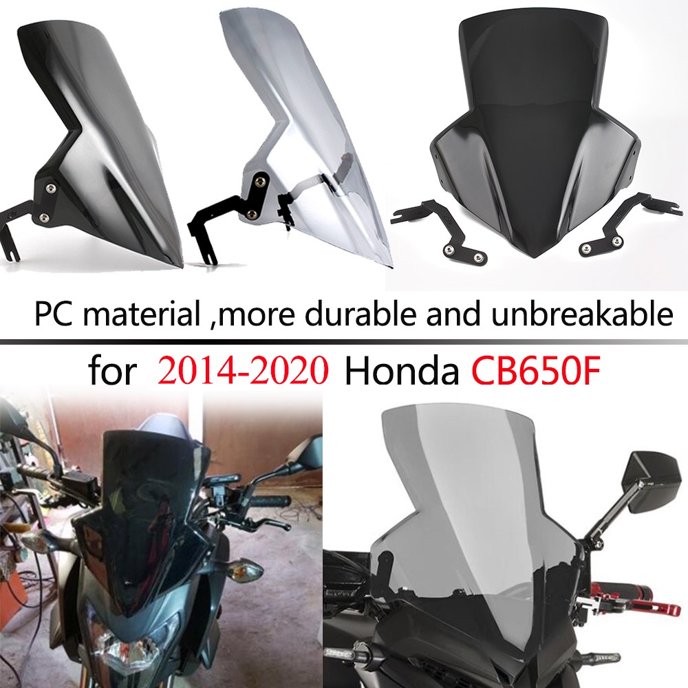 กระจกกันลมรถจักรยานยนต์ CB 650 F CB 650F สําหรับ Honda CB650F 2014-2021 2018 2017 16 15 14