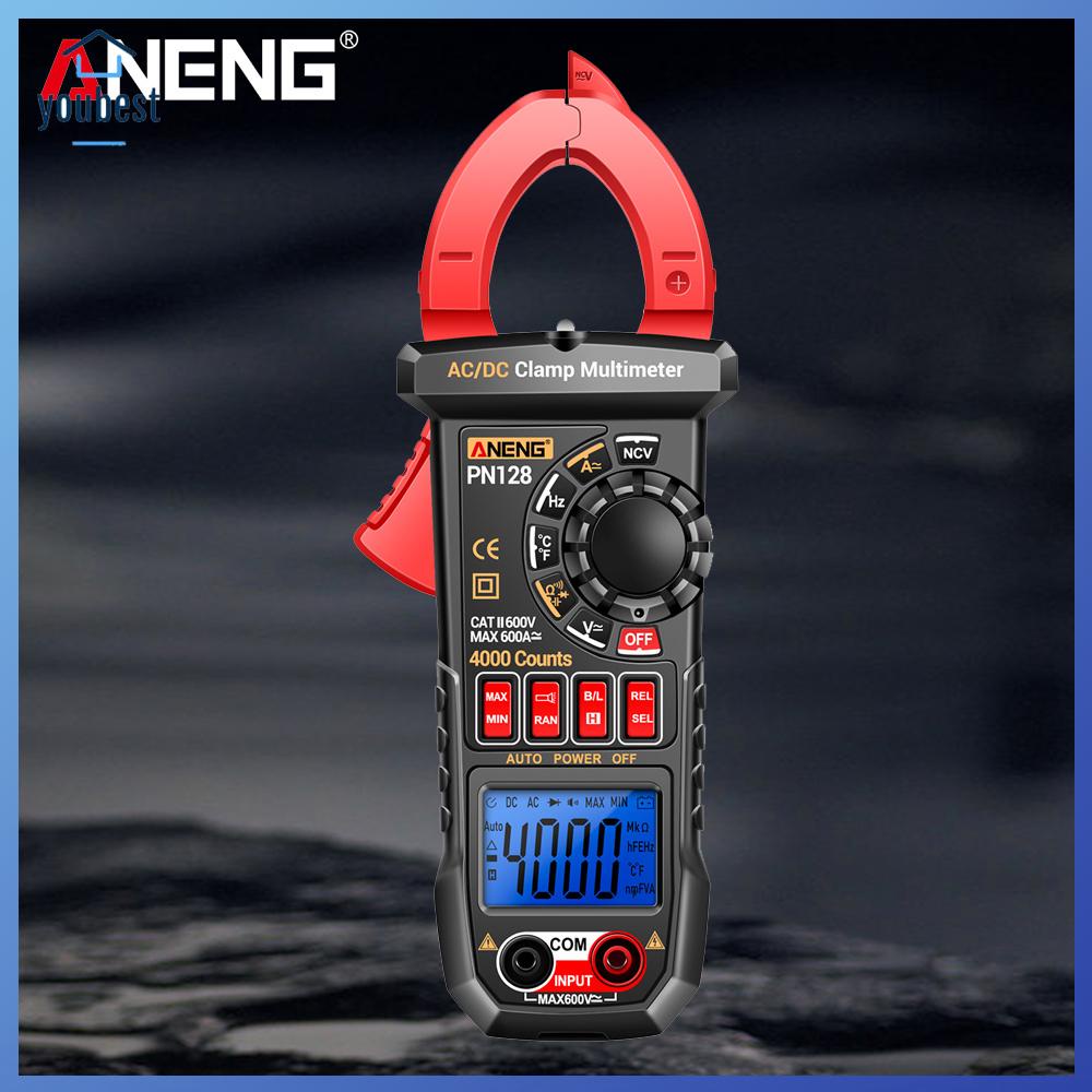 Aneng PN128 NCV มัลติมิเตอร์ True RMS เครื่องตรวจจับแรงดันไฟฟ้า เครื่องมือไฟฟ้า